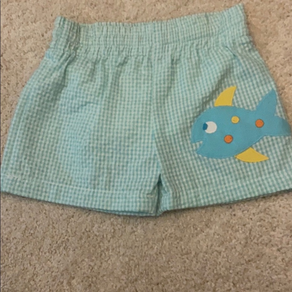 Seersucker shorts